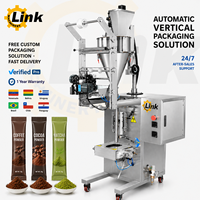 Machine d'emballage entièrement automatique avancée pour petits sacs de farine et de poudre de soja à remplissage en spirale
