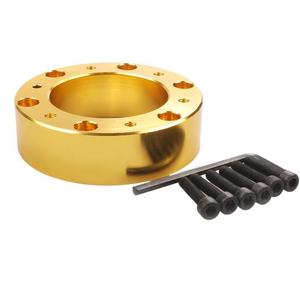 Aluminum Alloy Steering Wheel <b>Spacer</b> 88mm PCD 25mm Thickness Black for Car Retrofit Upgrade - Product Image 2