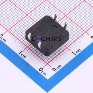 TS015-CBW1EH8.0 Tactile Switch Through hole-4P,12x12mm Switch Single Pole Single Throw Round Button 1.8N Through Hole - Product Image 2