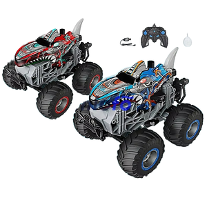 360-Degree Rotating USB <b>Controlled</b> Dinosaur <b>Stunt</b> Vehicle Large Wheels for Climbing and Off-Road Rc <b>Car</b> - Product Image 1