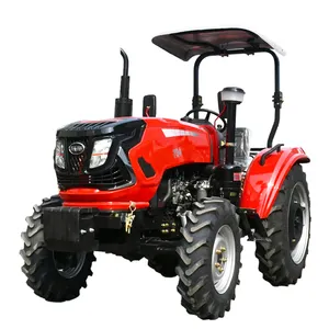 4 Wielaandrijving Tractor Met Voorlader Mini Tractoren 50hp 504 Te Koop Ce Certificaat China Goedkope Hoge Kwaliteit Kleine Tractor