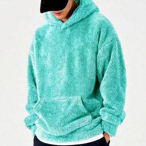 เสื้อฮู้ดดี้คอตตอนหนาน้ำหนัก 400 กรัม แบบซิปครึ่งตัว ทรงโอเวอร์ไซส์ สไตล์สตรีทแวร์ ผู้ผลิต OEM - Product Image 1
