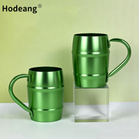 Chope à bière en aluminium de 650 ml, chope à bière en métal personnalisée pour le festival de la bière d'Oktoberfest