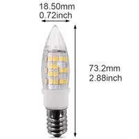 Smd 2835 haute luminosité 2W 3W 4W 5W Led Mini ampoule de maïs E10 E11 E12 E14