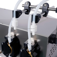 Pompe péristaltique double tête en promotion – Machine de remplissage semi-automatique pour liquides, huiles essentielles, cosmétiques et sérums en petites séries