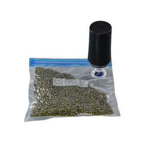 Scelleuse sous vide portable rechargeable de petite taille, adaptée aux sacs sous vide, avec 5 sacs sous vide inclus - Product Image 1