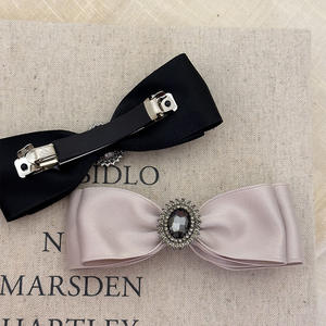 Vente chaude filles queue de cheval décoratif arc pince à <span class=keywords><strong>cheveux</strong></span> grand cristal fantaisie <span class=keywords><strong>cheveux</strong></span> arc <span class=keywords><strong>Barrette</strong></span> dames quotidien coiffes français <span class=keywords><strong>Barrette</strong></span> - Product Image 1