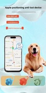 Traceur <span class=keywords><strong>GPS</strong></span> LED lumineux en plastique pour animaux de compagnie avec crochet de positionnement de sécurité, étanche IPX6 pour la marche nocturne des chiens et des chats - Product Image 4