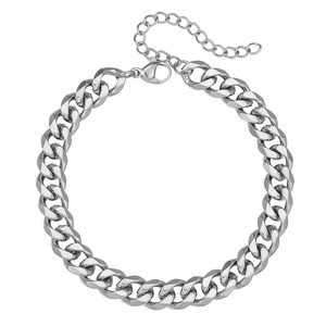 Stainless Steel Chain Bracelet Geometric Punk Hip Hop Unisex Jewelry Party Accessory - Product Image 3