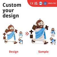 Personnages de poupées en peluche Jésus personnalisés, jouet personnalisé, figurine religieuse en peluche, cadeau religieux en peluche douce, OEM ODM