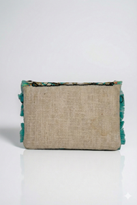 Sac à main de créateur artisanal à la main, à forte demande, avec un design œil maléfique, style Banjara bohème, broderie de perles et de pierres, pour femmes, OEM ODM - Product Image 3