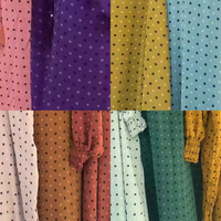 Robe Abaya musulmane à deux couleurs avec broderie florale 3D, robe de prière islamique de Dubaï, Kaftan pour femmes