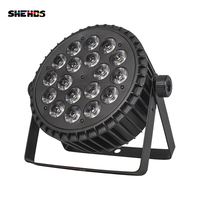 18x18w Haute Puissance Intérieure Powercon Led Slim Par Light Party Discorgbwy Uv 6in1lights Disco Dj Light Shows