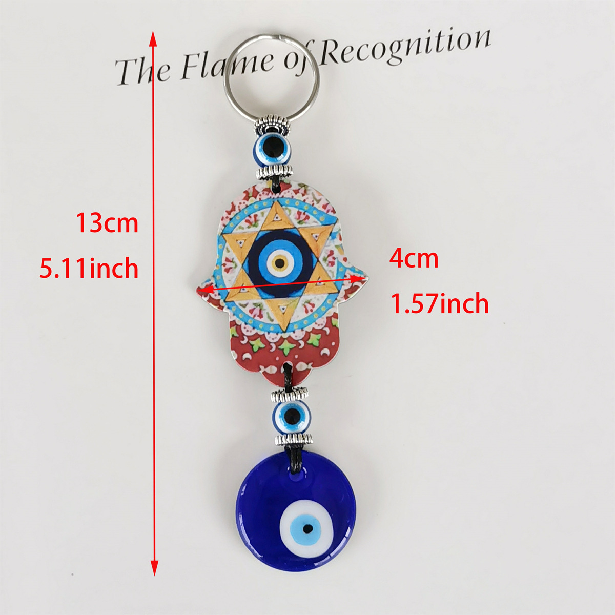 Blue eyed keychain 03