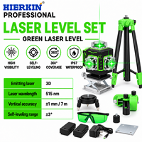 Niveau laser HIERKIN à piles pour alignement vertical de plafonds suspendus, prix et interrupteur de niveau laser