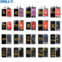 Harga Pabrik Layar LCD untuk iPhone 6 7 8 Plus X Xs Xr 11 12 13 14 15 Pro Max Layar LCD OLED Pengganti Layar Original