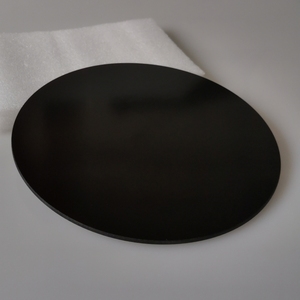 All'ingrosso personalizzato 4mm di spessore foglio di vetro in ceramica resistente al calore nero pannelli circolari in vetro - Product Image 4
