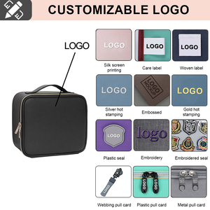 Estuche <span class=keywords><strong>de</strong></span> <span class=keywords><strong>Maquillaje</strong></span> Portátil <span class=keywords><strong>con</strong></span> Espejo Iluminado LED, Bolsa Organizadora <span class=keywords><strong>de</strong></span> Cosméticos <span class=keywords><strong>de</strong></span> Cuero PU <span class=keywords><strong>con</strong></span> Soporte para Brochas - Product Image 6