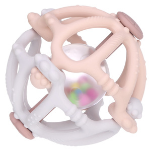 Mordedores de silicona Seahorse China con forma de pretzel, raíz de loto y mono para bebés - Product Image 2