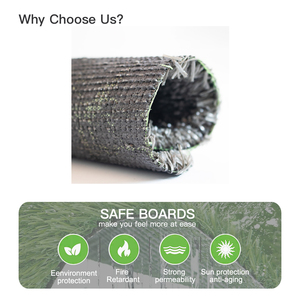 Thiết kế thời trang 15 mét đống Chiều cao cỏ nhân tạo cho sân vận động Tường Ngoài Trời thảm cỏ - Product Image 2