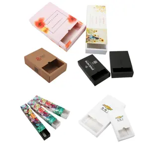 Lentilles de Contact de marque personnalisée OEM, emballage de boîte de cosmétiques