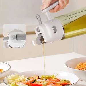 Bottiglia in Vetro Trasparente da 680ml <span class=keywords><strong>per</strong></span> <span class=keywords><strong>Olio</strong></span> <span class=keywords><strong>d</strong></span>'<span class=keywords><strong>Oliva</strong></span> con Manico, <span class=keywords><strong>per</strong></span> Cucina Domestica, Contenitore <span class=keywords><strong>per</strong></span> Salse, Dispenser <span class=keywords><strong>per</strong></span> <span class=keywords><strong>Olio</strong></span> - Product Image 5