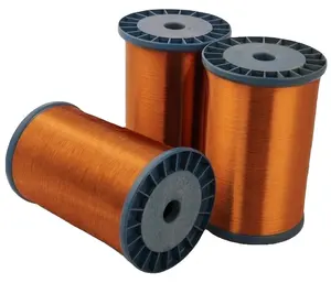 Heat Resistance enamelled wire copper factory Produced Enameled copper clad aluminum wire Enameled CCA Wire