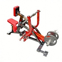 Máquina de remo sentado personalizada para gimnasio, máquina de fitness con carga de placas, Pure Strength