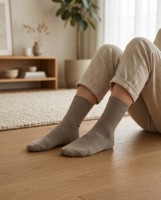 Chaussettes d'hiver épaisses et confortables pour jeunes, en laine mérinos respirante, avec logo personnalisé, pour le snowboard et les sports d'hiver – Vente en gros fournisseur