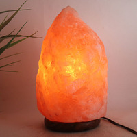 Vente en gros fabriqué à la main organique cristal de roche lampes naturelles veilleuse gradateur sel de l'Himalaya lampe pour chambre