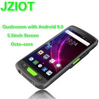 JZIOT V9000P PDA Android para Recolección de Datos, Lector de Códigos de Barras 1D 2D, NFC 13.56mhz, Computadora Portátil 4G LTE de 5.5 Pulgadas, en Stock