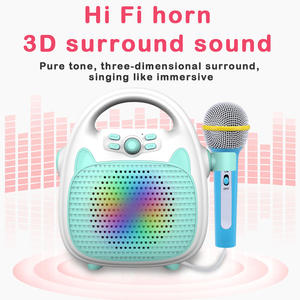 Máquina de Aprendizaje Musical para Niños, Mini Micrófono de <span class=keywords><strong>Karaoke</strong></span>, Juguete para Cantar - Product Image 4