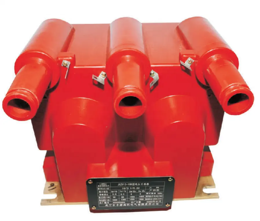 Trasformatore potenziale 10KV rosso di piccole dimensioni resina epossidica 100 elettrico 220 trasformatore di tensione 0.5/3
