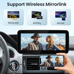 HFmidia 2026 Nuevo Sistema Linux 10.25 Pantalla Delgada de 12.8 Pulgadas para Mercedes Benz GLK X204 NTG4.0 4.5 Reproductores de Video para Auto con CarPlay - Product Image 3