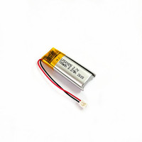 Baterai Lithium Polymer 501025 3.7V 100mAh Baterai Lipo Isi Ulang