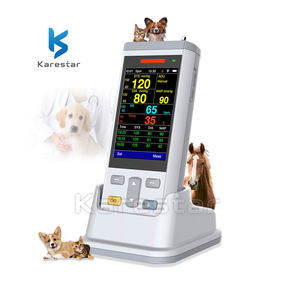 Monitor de presión arterial de signos vitales multiparámetros VET equipo veterinario de animales de - Product Image 1