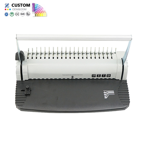 Ofitech 21 lỗ bìa cứng máy tính ràng buộc đấm Máy lược ràng buộc sách & lịch chất kết dính Cuốn sách làm xoắn ốc máy - Product Image 3