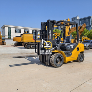 Chariot élévateur Komatsu d'occasion FD30, mini-machine de 3 tonnes pour la construction, marque japonaise Komatsu, moteur 4D94LE, modèles FD25T, FD35T, FD40T à vendre - Product Image 6