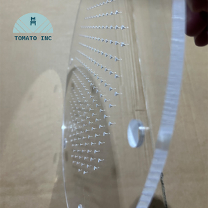 Tubo de Lucite Personalizado TOMATO Precision, Fabricado con Precisión CNC para el Procesamiento de Roscas Internas y Externas de Bridas - Product Image 2