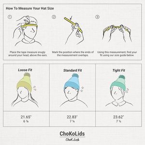Stripe Beanie Hat With Pom Pom Winter Knit Cap For Men And Women Outdoor Ski Cap Keep Warm Blue Gray <b>White</b> <b>Acrylic</b> - Product Image 6