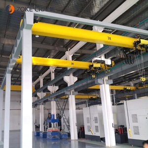 <span class=keywords><strong>Pont</strong></span> roulant électrique à double poutre de 32 tonnes, type européen, pour levage lourd en atelier, à vendre - Product Image 2