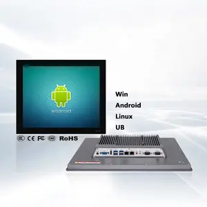 中国制造祁阳安卓/Linux/I-ntel/Win10迷你嵌入式一体机无风扇工业触摸屏面板电脑