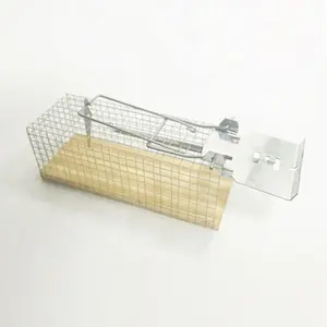 Humane Metal Wire Mesh Live Catch Rat Control Mouse Trap Cage