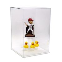 Coffret d'affichage en plexiglas transparent, coffret d'exposition personnalisé, Pop