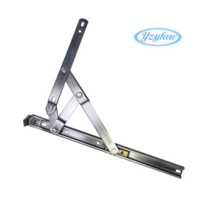 Фрикционный фиксатор из нержавеющей стали 304, усиленный, 12 дюймов, толщина 3 мм, с круглым пазом, 4-запорный, для алюминиевых поворотно-откидных окон - Product Image 1