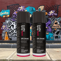 Cat Semprot Aerosol Grafiti Fluoresen Metalik Krom Berwarna Berkualitas Tinggi Harga Murah
