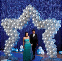 Rideaux en plastique à franges scintillantes or, rouge et vert de 1 m x 2 m pour décorations de mariage, Noël et nouvelles fêtes