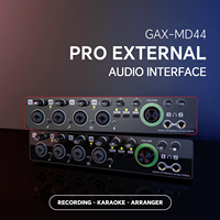 Kit d'équipement de studio d'enregistrement musical professionnel Green Audio, moniteurs de studio, microphone d'enregistrement, casque