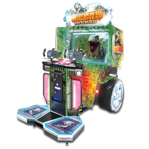 Trong Nhà Đồng Tiền Hoạt Động <span class=keywords><strong>Pusher</strong></span> Chơi Vui Chơi Giải Trí Trẻ Em Gun Shooter Trò Chơi Bắn Súng Máy - Product Image 3