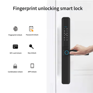Tuya ttlock nhôm thông minh khóa cửa không thấm nước an ninh ngoài trời Keyless vân tay Wifi mạng thông minh khóa cửa trượt - Product Image 3